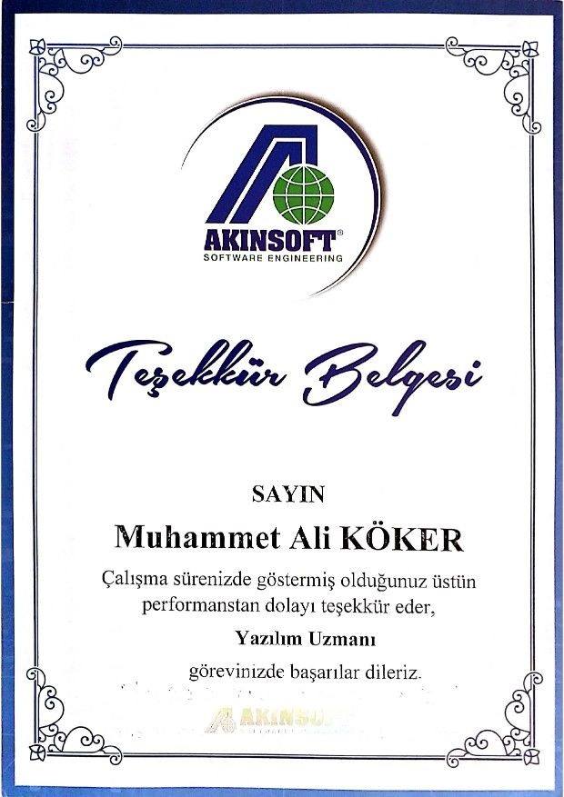 akinsoft.robotik.terfi.1.jpg - Akınsoft: Robotik Yazılım Mühendisi, Yazılım Departmanı Yöneticisi - Yük. Müh. Muhammet Ali Köker