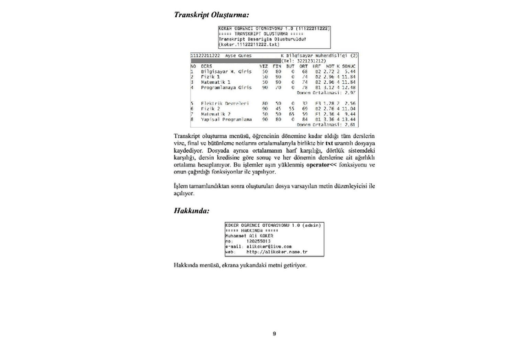 Köker Student Automation 1.0 (C++) - koker.ogrenci.otomasyonu.1.0.r.5.png