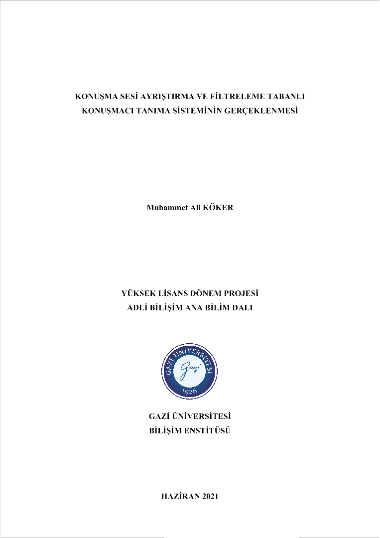 rapor-konusmaci-tanima.png - Konuşmacı Tanıma Sistemi (Danışman: Doç. Dr. Nursel Yalçın) - Yük. Müh. Muhammet Ali Köker