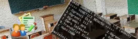 Köker Öğrenci Otomasyonu 1.0 (C++) Banner