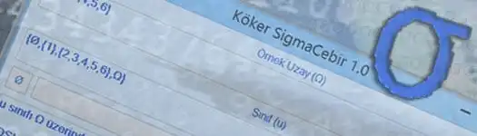 Köker SigmaCebir 1.0 Banner