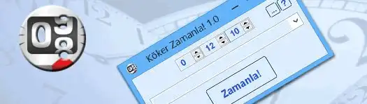 Köker Zamanla! 1.0 Banner