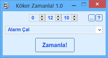 koker.zamanla.1.0.s.1.png - Köker Zamanla! 1.0 - Yük. Müh. Muhammet Ali Köker
