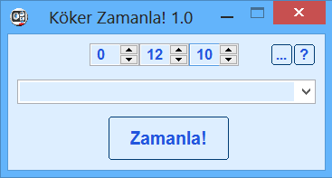 koker.zamanla.1.0.s.2.png - Köker Zamanla! 1.0 - Yük. Müh. Muhammet Ali Köker